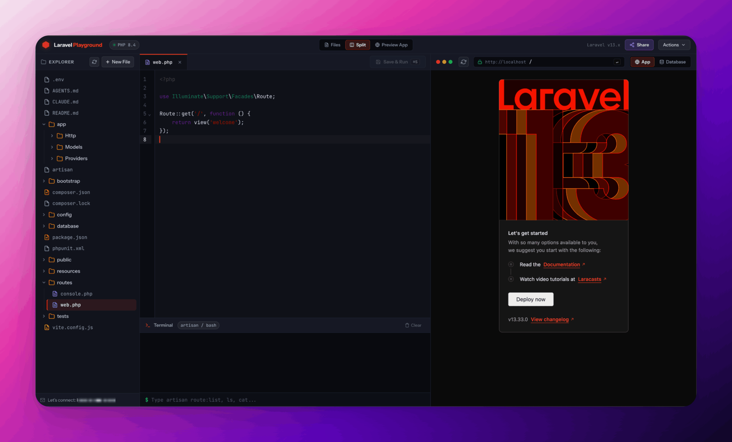 PHPPlay: Building a Laravel Development Playground Inside the Browser